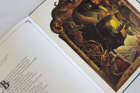 The Peacock Party by Alan Aldridge as per photo