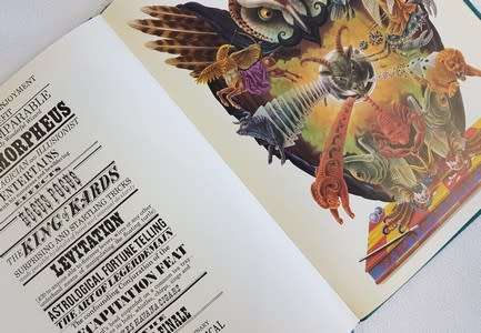 The Peacock Party by Alan Aldridge as per photo