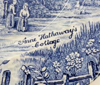 Royal Essex Anne Hathaway`s Cottage Shakespeare Country Dinner Plate Ironstone as per photo