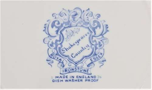 Royal Essex Anne Hathaway`s Cottage Shakespeare Country Dinner Plate Ironstone as per photo