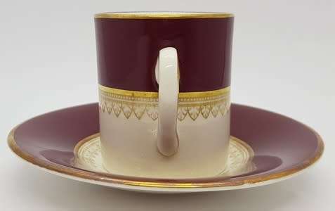 Simpsons Potters Ambassador Ware Dematisse tea cup and saucer made in England as per photo