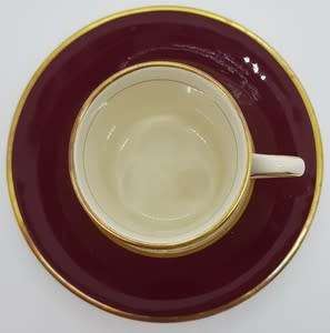 Simpsons Potters Ambassador Ware Dematisse tea cup and saucer made in England as per photo