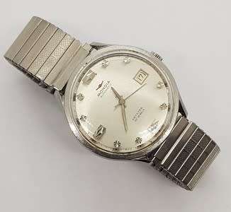 Mondia Automatic Skystar 30 Jewels men`s watch, stainless steel working as per photo