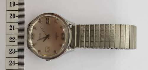 Mondia Automatic Skystar 30 Jewels men`s watch, stainless steel working as per photo