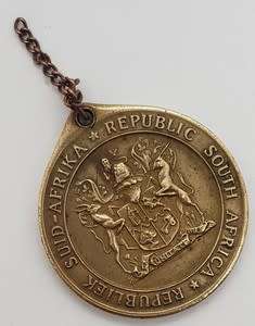 South African Bilingual Medal as per photo