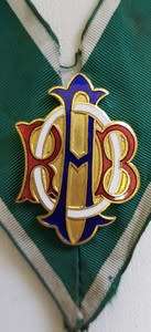 RAOB Apron, neck piece 2 jewels dating from 1960`s as per photo