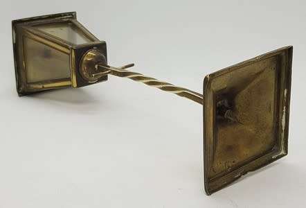 Brass lamp post height 20cm as per photo