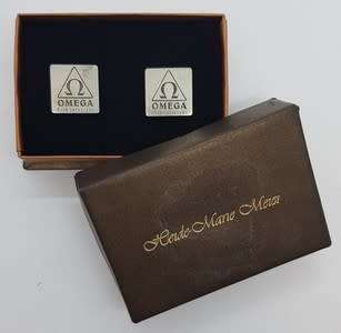 Pair of Omega 925 Sterling Silver Cufflinks, weight 21g as per photo