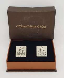 Pair of Omega 925 Sterling Silver Cufflinks, weight 21g as per photo