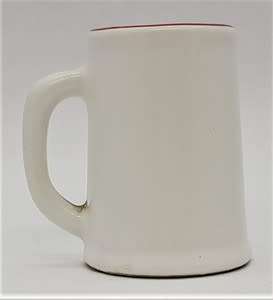 Miniature beer mug with locomotive picture height 4.5cm - as per photo