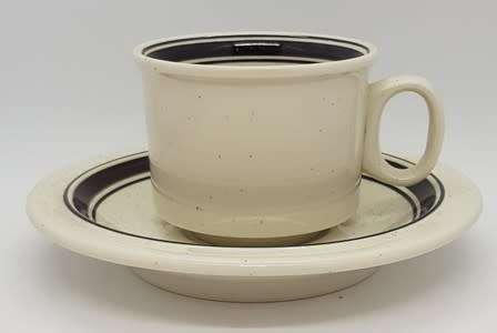 Libby Stoneware 17 piece coffee set made in RSA exclusively for Place Setters as per photo