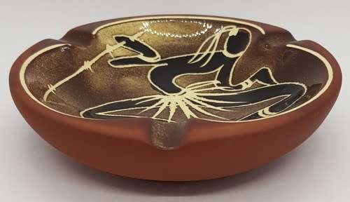 Hand Painted ashtray - as per photo
