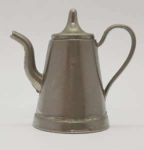 Silver plated miniature teapot made in England height 5.5cm as per photo