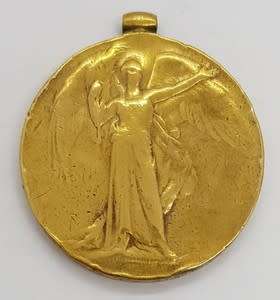 WWI Victory medal issued to 925 Condr. AW Sterley - S. A. S. C. as per photo