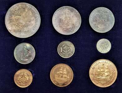 1950 ZAR Short Proof set, scarce ONLY 500 minted as per photo