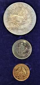 1950 ZAR Short Proof set, scarce ONLY 500 minted as per photo