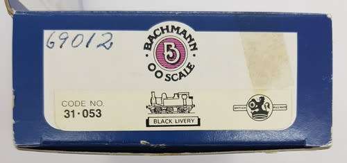 Bachmann J72 Class locomotive 00Gauge in box 69012 - as per photo