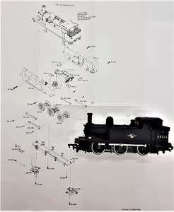 Bachmann J72 Class locomotive 00Gauge in box 69012 - as per photo
