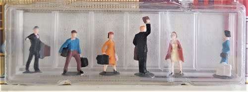 Bachmann mini people hand decorated in HO Scale in packaging as per photo
