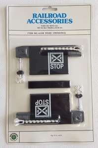 Bachmann Railroad Accessories, road crossings in packaging as per photo