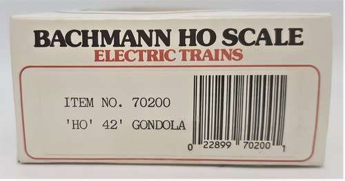 Bachmann HO Scale electric train `HO`42`Gondola - item no 70200 as per photo