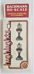Bachmann HO Scale Lighted Landscape Accessories Item no 42421 as per photo