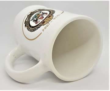 1984 SA Railway Police 50 year commemerative beer mug - as per photo