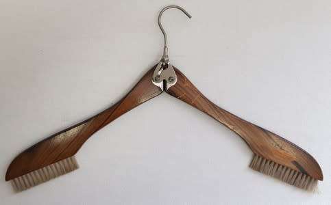 Clothing brush and hanger - as per photo