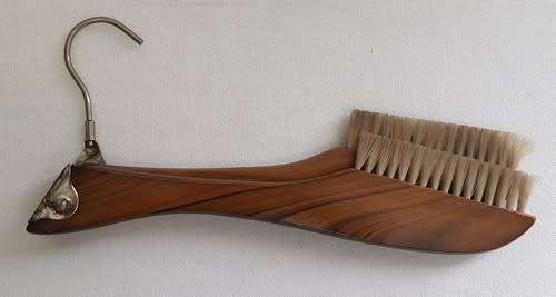 Clothing brush and hanger - as per photo