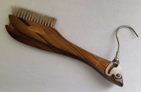 Clothing brush and hanger - as per photo