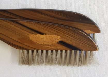 Clothing brush and hanger - as per photo