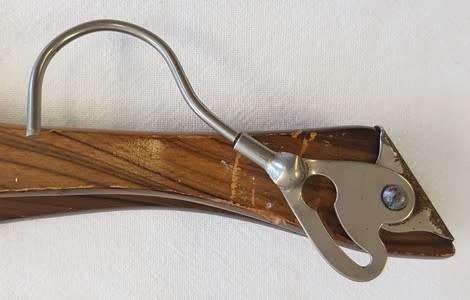 Clothing brush and hanger - as per photo