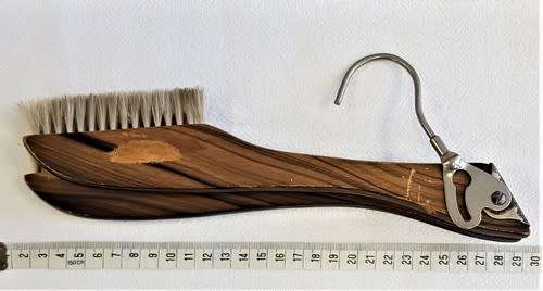 Clothing brush and hanger - as per photo
