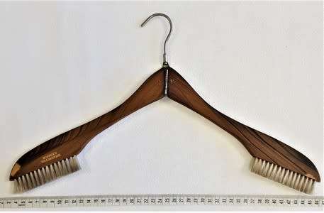 Clothing brush and hanger - as per photo