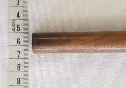 Old Military wooden swagger stick -55 cm - as per photo