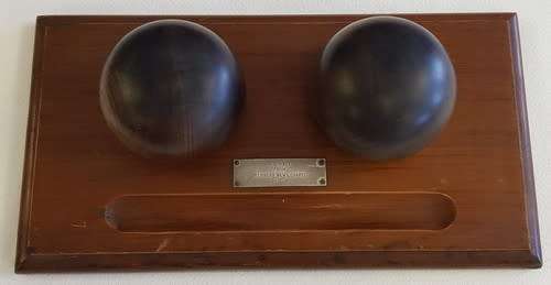 Vintage Wood Inkwell 32x17cm as per photo