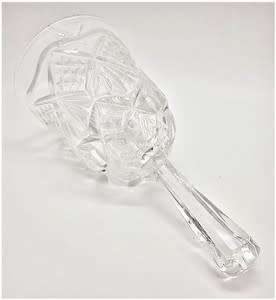 Cut Glass Silent Bell - as per photo