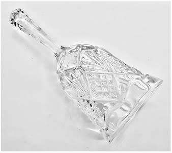 Cut Glass Silent Bell - as per photo