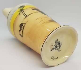Royal Doulton `Desert scene` jug with hairline crack - as per photo