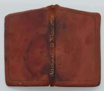 Vinatage book, Aucassin and Nicolette - as per photo