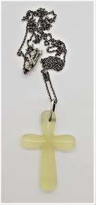 Cross pendant with sterling silver chain 3.7 g - 25.5 cm - as per photo