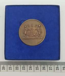 1977 Republic of Bophuthatswana medallion - as per photo