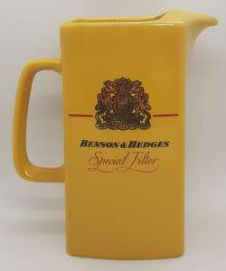 Benson and Hedges advertising jug - as per photo