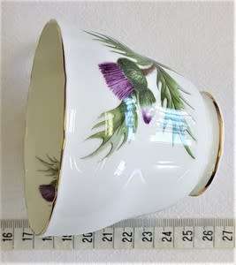 Adderley `Thistle` cup and saucer duo - as per photo