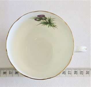 Adderley `Thistle` cup and saucer duo - as per photo