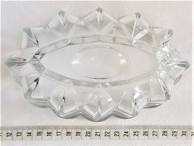 Pair of Vintage glass jelly moulds - as per photo