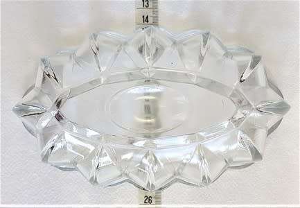 Pair of Vintage glass jelly moulds - as per photo