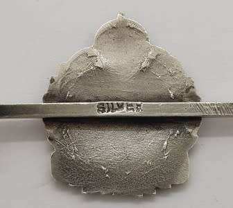 Royal Engineers Sweetheart Silver Brooch - as per photo
