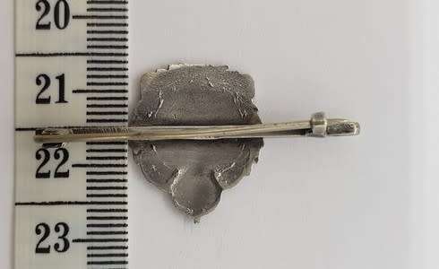Royal Engineers Sweetheart Silver Brooch - as per photo