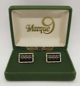 Vintage Pair of Cufflinks in box - as per photo